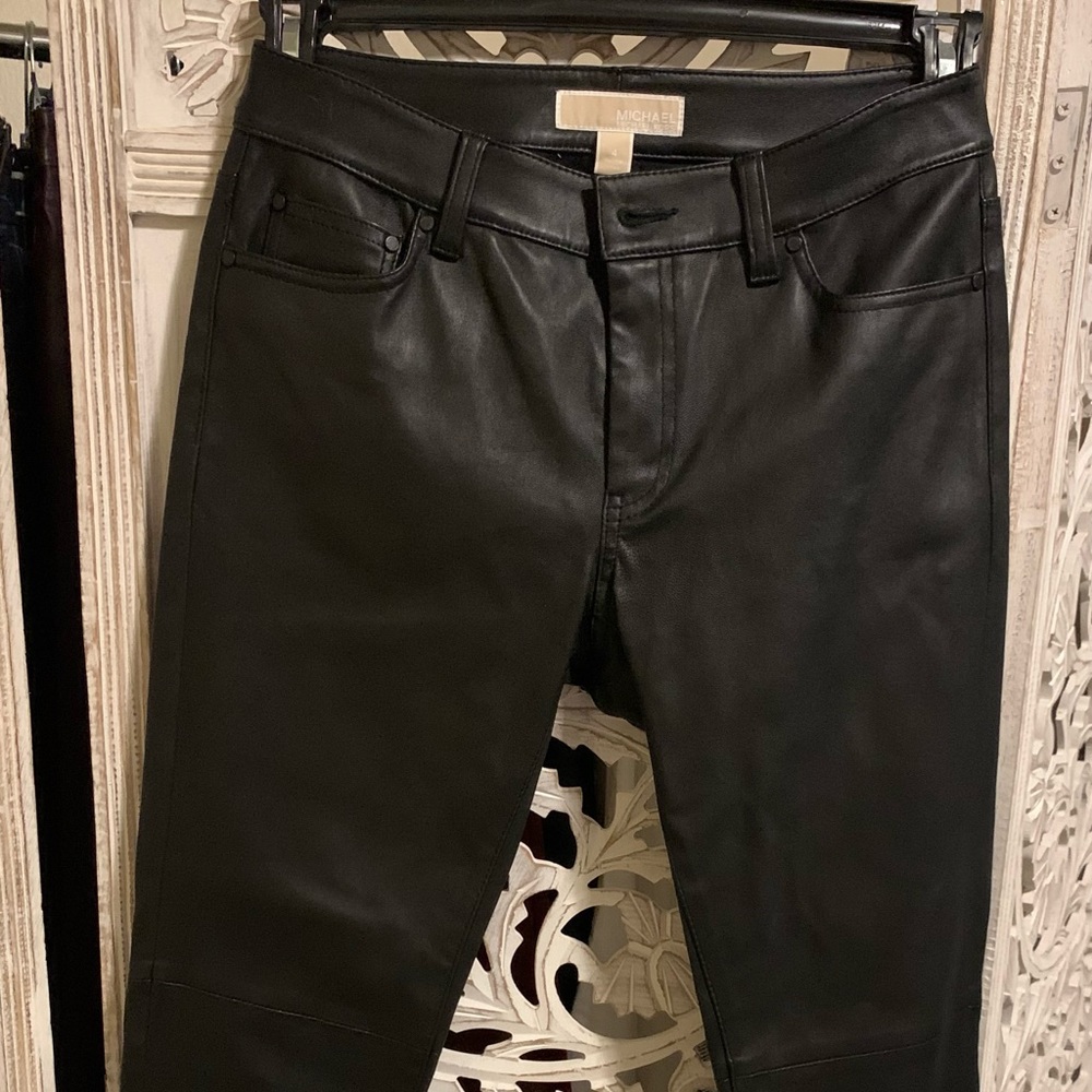 Authentic Michael Kors Leather Pants
